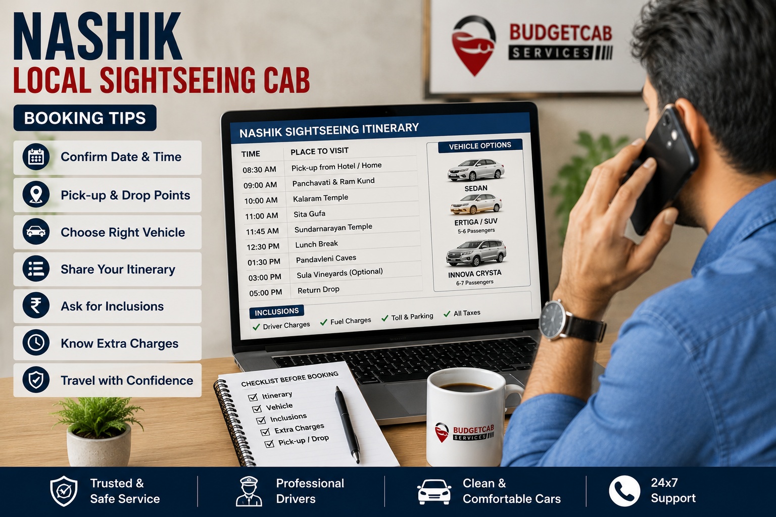 Nashik One Day Sightseeing Tour booking tips