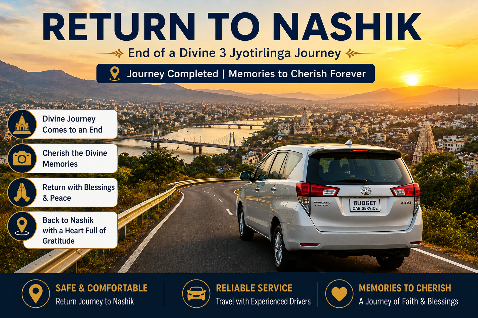 Nashik Return Journey After 3 Jyotirlinga Darshan
