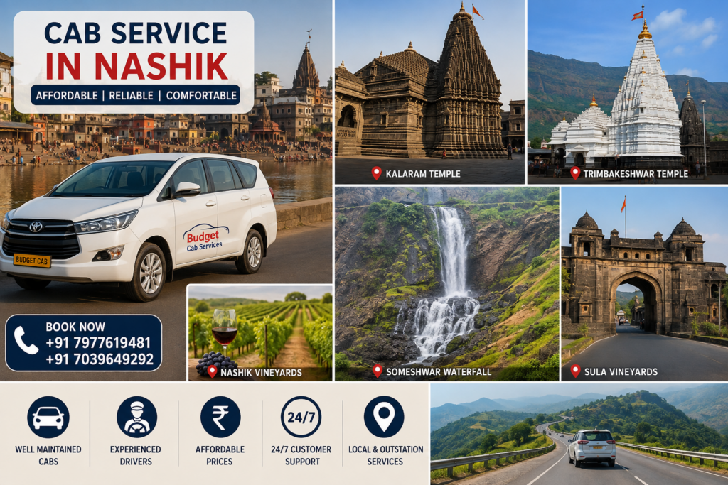 Cab Service in Nashik by Budget Cab Services