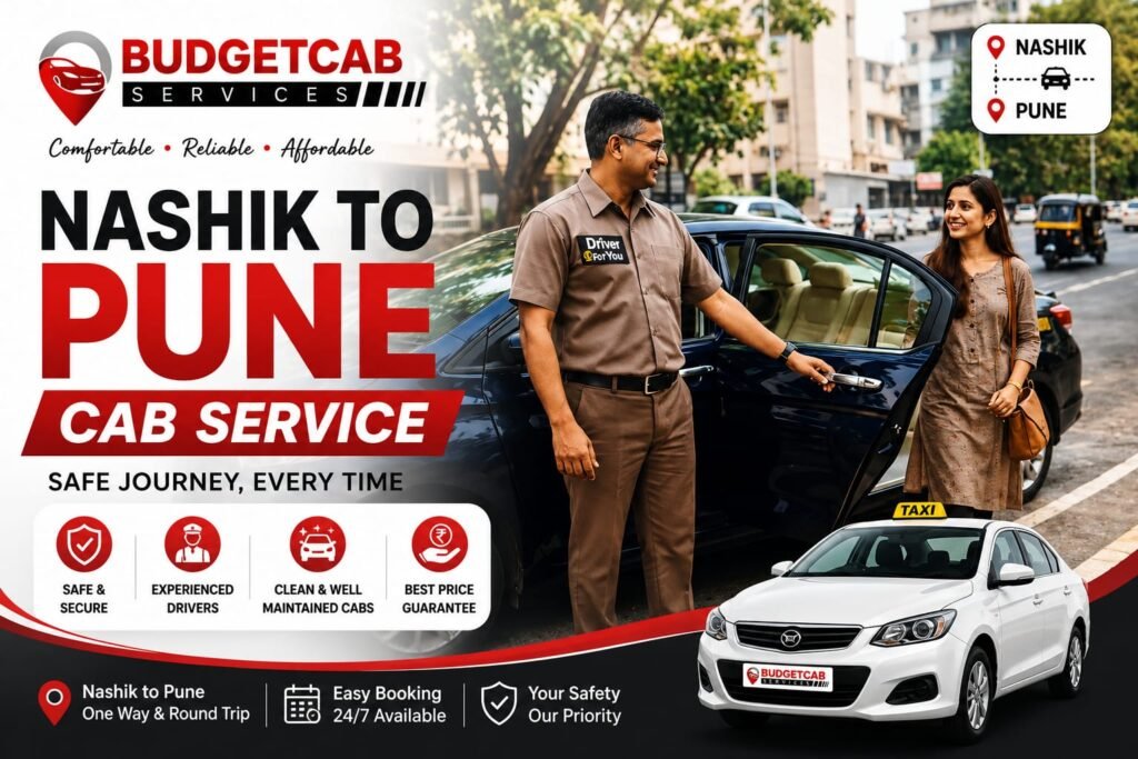 Professional driver for Nashik to Pune cab service