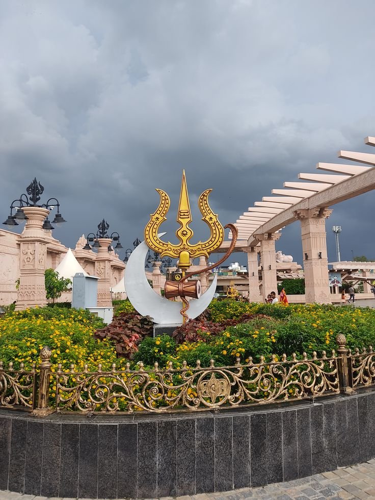 Mahakal Lok Ujjain with Trishul sculpture