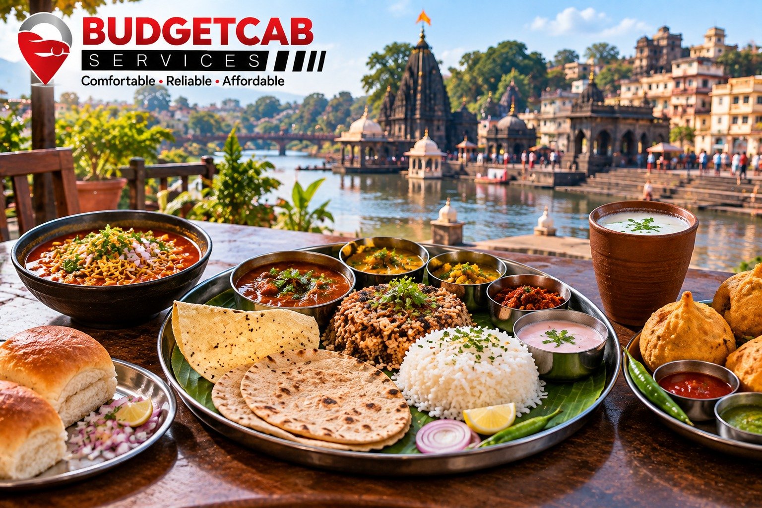Maharashtrian local food during Nashik sightseeing