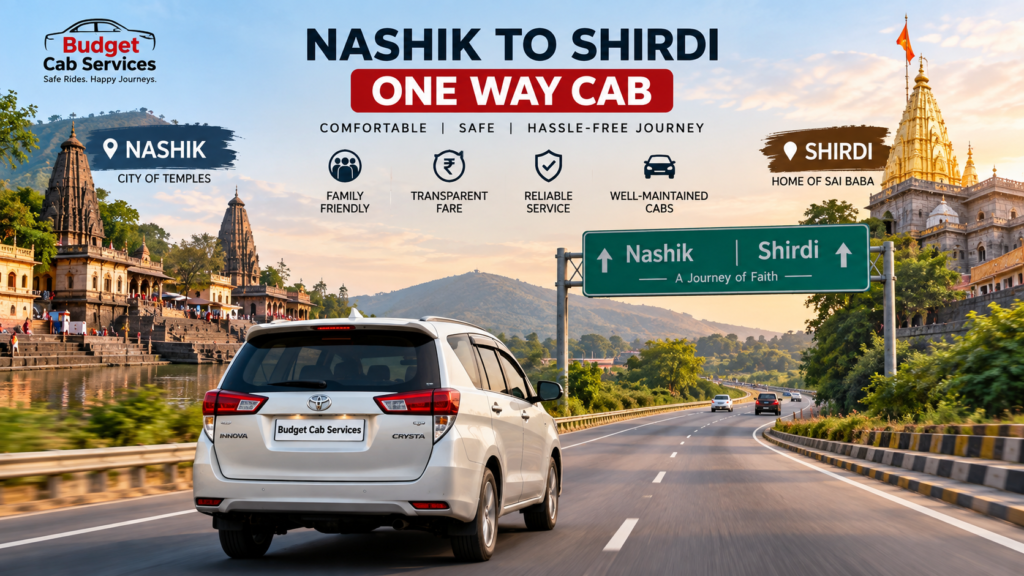 Nashik to Shirdi One Way Cab