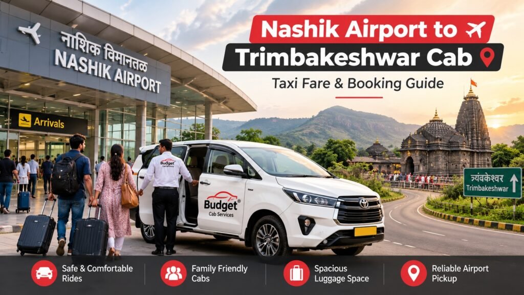 Nashik Airport to Trimbakeshwar Cab service