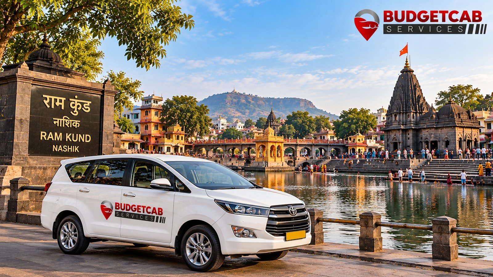Budget Cab Services cab near Ram Kund in Panchavati Nashik