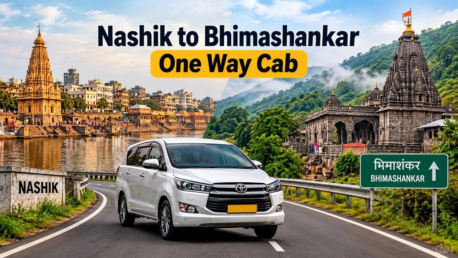 Nashik to Bhimashankar One Way Cab