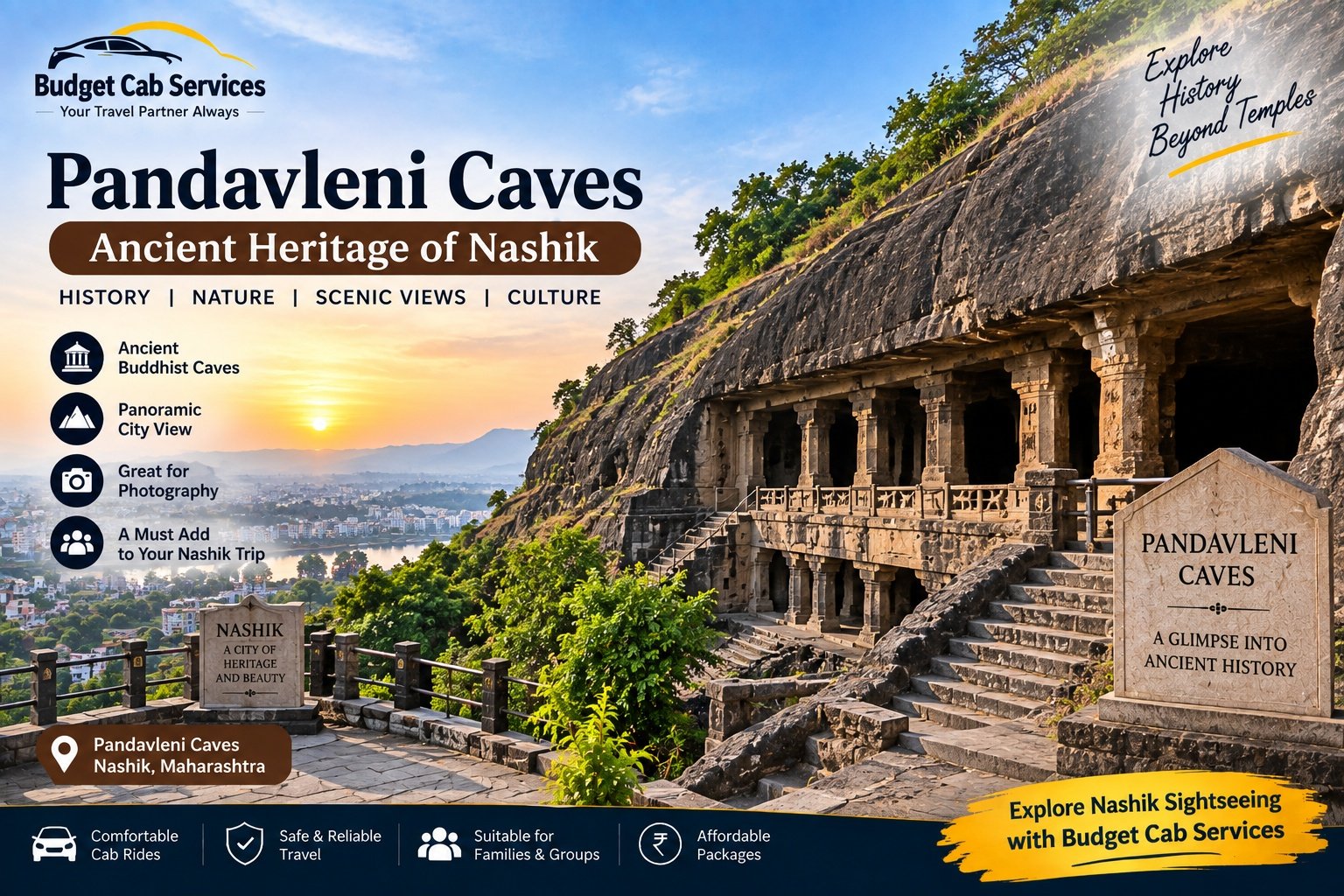 Pandavleni Caves Nashik sightseeing