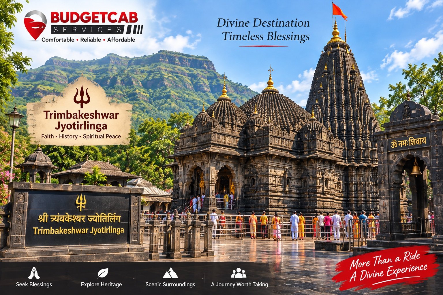 Trimbakeshwar Jyotirlinga Temple in Nashik Maharashtra