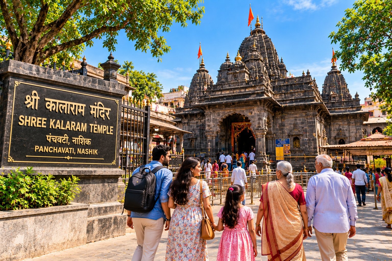 Kalaram Temple Panchavati Nashik sightseeing